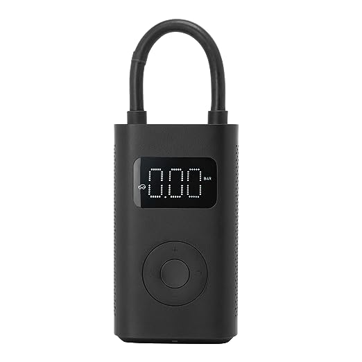 Xiaomi 150 PSI Portable Electric Tyre Air Pump for Car & Bike | Digital Display | 5 Air Fill Modes | LED Light |Type C(Black) Xiaomi 150 PSI Portable Electric Tyre Air Pump for Car & Bike | Digital Display | 5 Air Fill Modes | LED Light |Type C(Black)